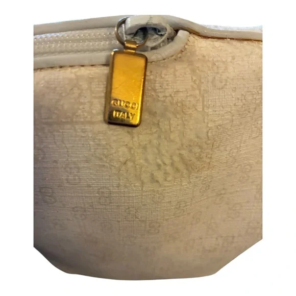 Authenticated Off White Crossbody GG Supreme Canvas Gucci Bag - Picture 12 of 16